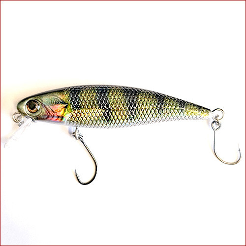 Lifelike Lures • Wobbler Egli, grün - 6.7cm