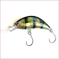 Lifelike Lures • Wobbler Egli, grün - 4.7cm