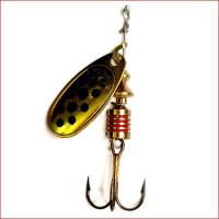Mepps • Agila Spinner, 48mm Gold-Schwarz Gr.2