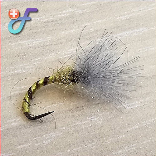 Fischereggä • Shuttlecock Emerger CDC Limette