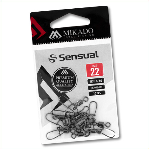 Mikado • Tönnchenwirbel mit Karabiner, Gr.22
