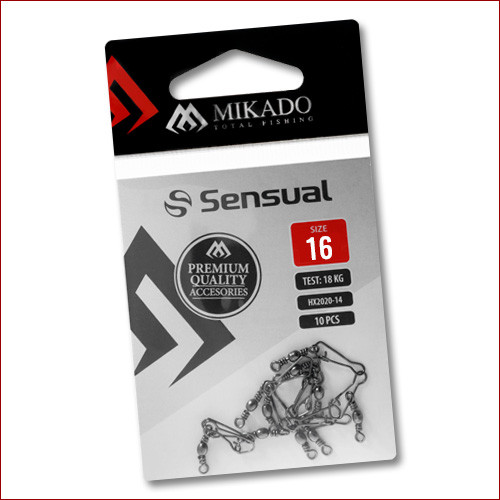 Mikado • Tönnchenwirbel mit Karabiner, Gr.16