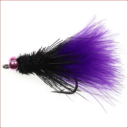 Vampfly • Marabou Streamer Fliege, Gr. 1/0