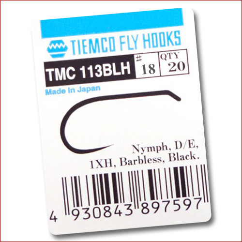 Tiemco • Fliegenhaken TMC 113BLH, 20 Stk.