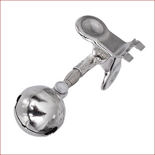 Mikado • Angelglocke, einfach mit Frosch-Clip, 3 Stk.