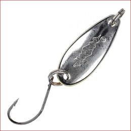 Mikado • Mini Spoon Blinker, gelb-pink-silber