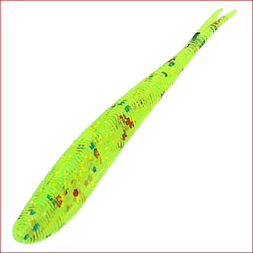 Mikado • Saira Gummiköder, 14cm, fluo grün