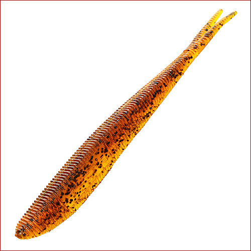 Mikado • Saira Gummiköder, 17cm, ginger