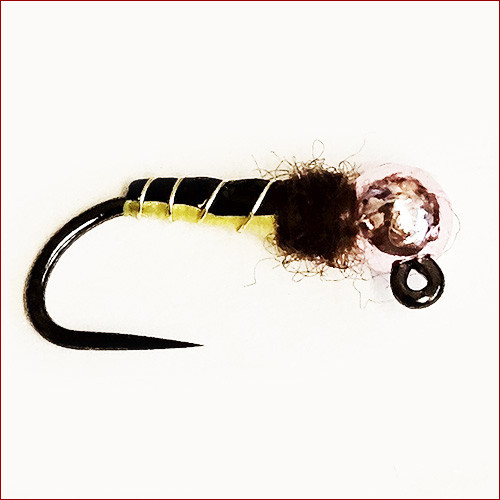 Fischereggä • TG Nymph, gelb-pink