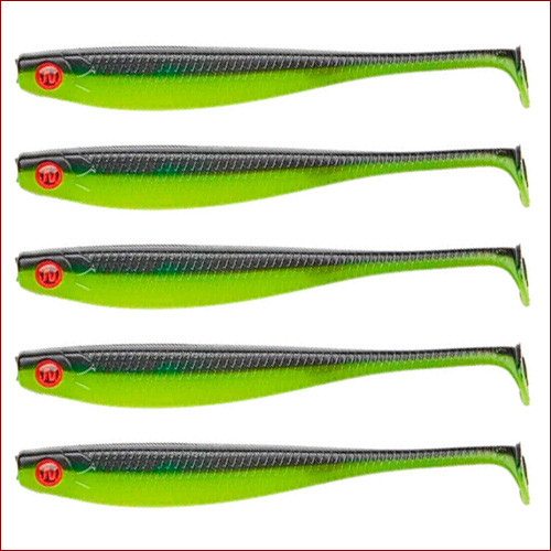 Narval • Fishing Skinny - Black Lime, 8cm