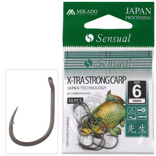 Mikado • SENSUAL - X-tra Strong Carp,  Haken