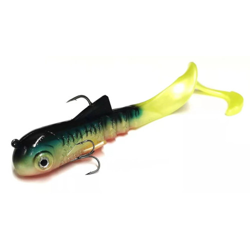 Geru • Buldog 16cm, Grün - Fluo Gelb