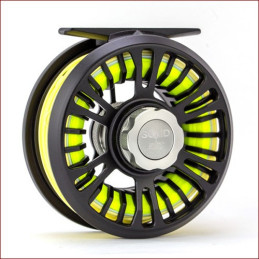 Traun River • Fliegenrolle Solid 5/7, black/steel