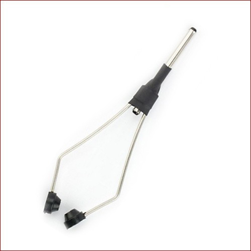 Traun River • Spulenhalter, Ceramic Bobbin - schwarz