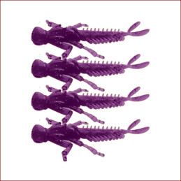 Mikra • Aqua Larva, 5 cm, gesalzen, mit Duftstoff, 5 Stk.