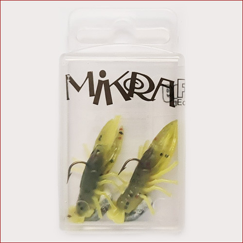 Mikra • Foot Jig Krebse, mit Haken, 2 Stk.