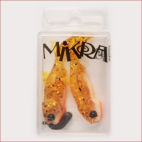 Mikra • Mini Orka Gegule, Orange, 5cm, 2 Stk.