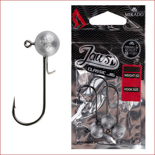 Mikado • Jig Haken, Grösse 4/0, 10g, 3 Stk.