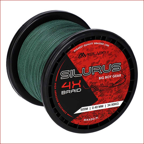 Mikado • Silurus 4X, Geflochtene Schnur, 600m