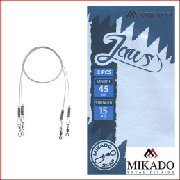 Mikado • Mikrofaser-Stahlvorfach, 45cm, 2 Stk.