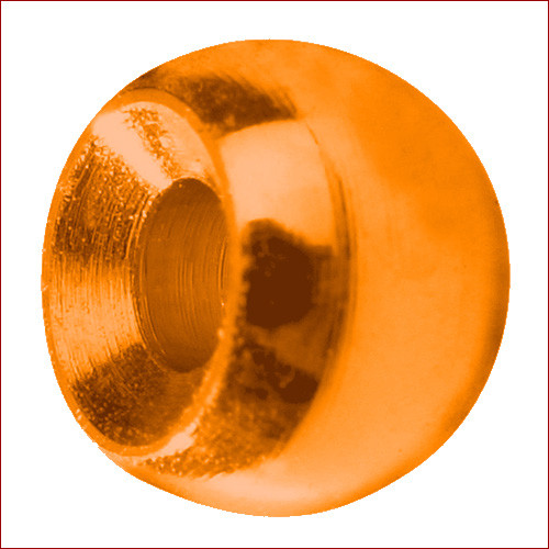 Mouches De Charette • Tungstenperlen, orange, 2.8mm