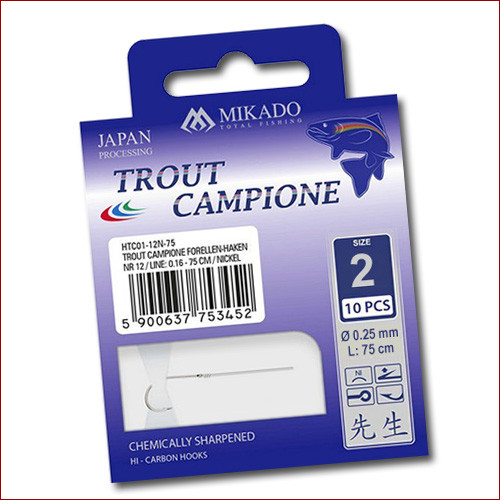 Mikado • Trout Campione, Forellenhaken