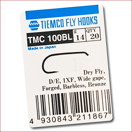Tiemco • Fliegenhaken TMC 100BL, 20 Stk.