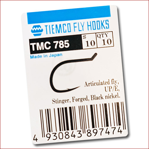 Tiemco • Fliegenhaken TMC 785, 10 Stk.
