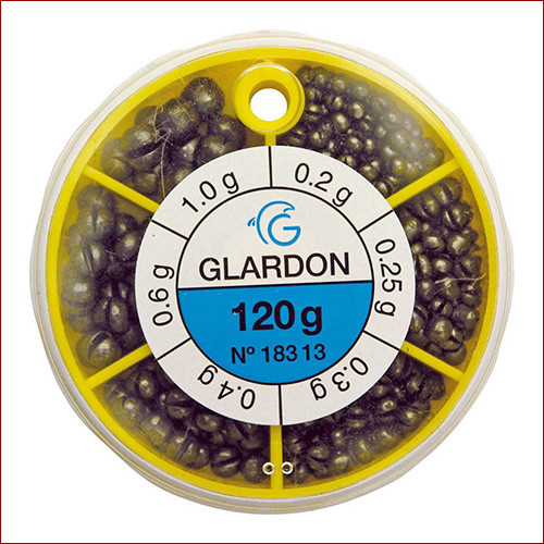 Glardon • Blei-Verteilerdose, 120g, grob