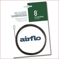 Airflo • Polyleader, Salmon/Steelhead 8', fast sink brown