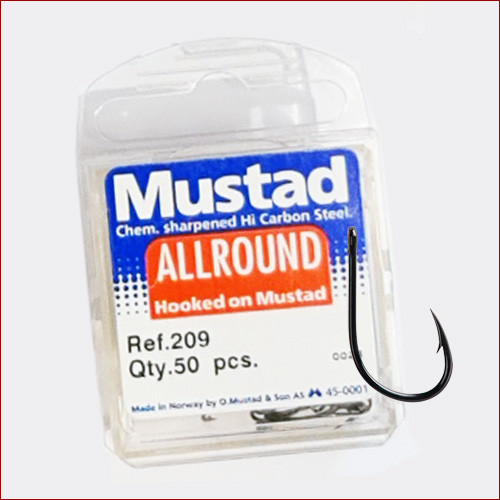 Mustad • Allround Haken, High-Carbon