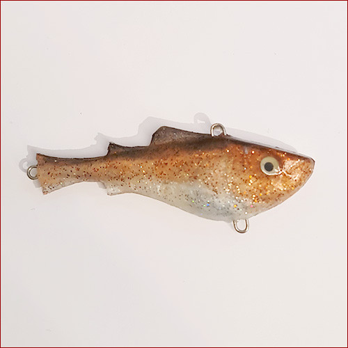 Fischeregga • Hartgummi-Wobbler, sinking