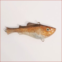 Fischeregga • Hartgummi-Wobbler, sinking