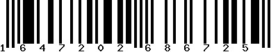 EAN-13 : 1647202686725
