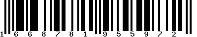 EAN-13 : 1668781955972