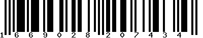 EAN-13 : 1669028207434 EAN-13 : 1669028207434