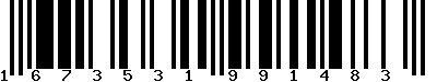 EAN-13 : 1673531991483 EAN-13 : 1673531991483