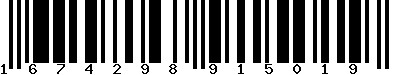 EAN-13 : 1674298915019