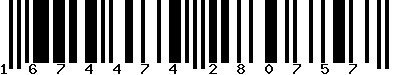 EAN-13 : 1674474280757