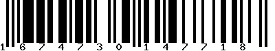 EAN-13 : 1674730147718