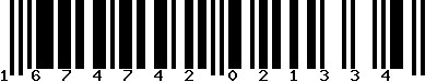 EAN-13 : 1674742021334