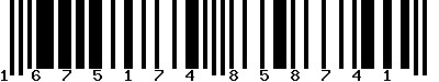 EAN-13 : 1675174858741 EAN-13 : 1675174858741