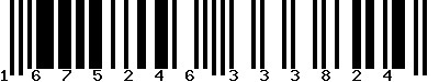 EAN-13 : 1675246333824 EAN-13 : 1675246333824