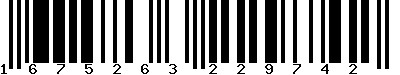 EAN-13 : 1675263229742 EAN-13 : 1675263229742