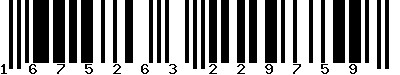 EAN-13 : 1675263229759