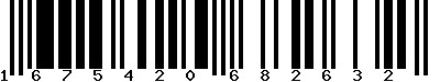 EAN-13 : 1675420682632