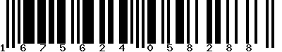 EAN-13 : 1675624058288 EAN-13 : 1675624058288