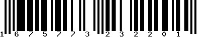 EAN-13 : 1675773232201 EAN-13 : 1675773232201