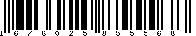 EAN-13 : 1676025855568 EAN-13 : 1676025855568