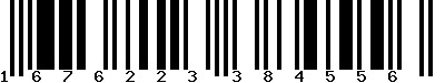 EAN-13 : 1676223384556 EAN-13 : 1676223384556